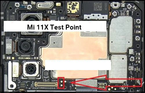 Xiaomi Mi 11X and 11X Pro Test Point | EDL Mode | ISP EMMC PinOUT