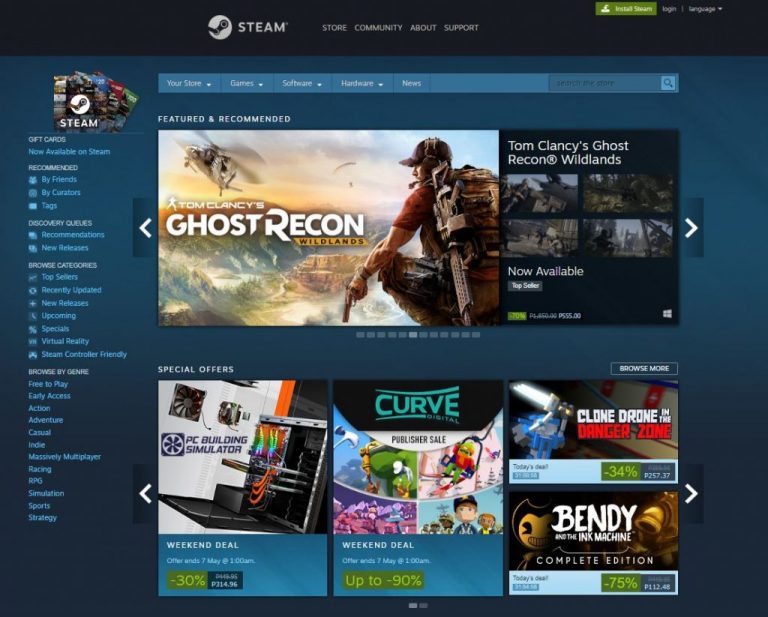 Accessing your transaction history and proof of purchase on Steam