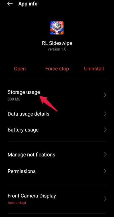 Storage Usage