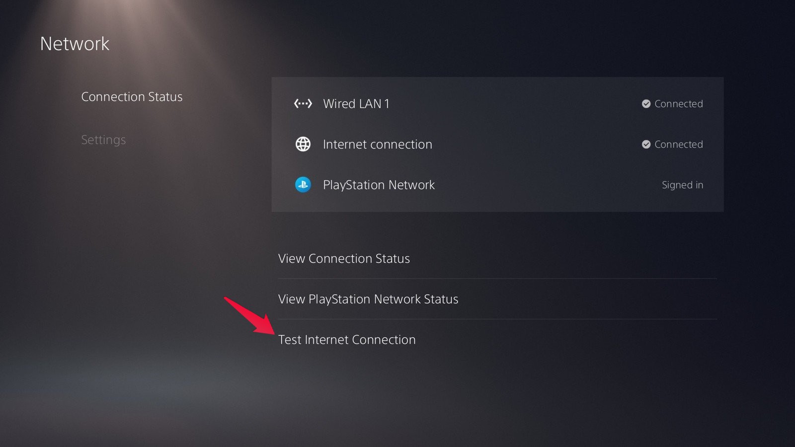 Test Internet Connection