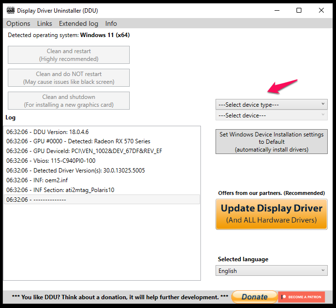 Uninstall AMD Graphics Driver (3)