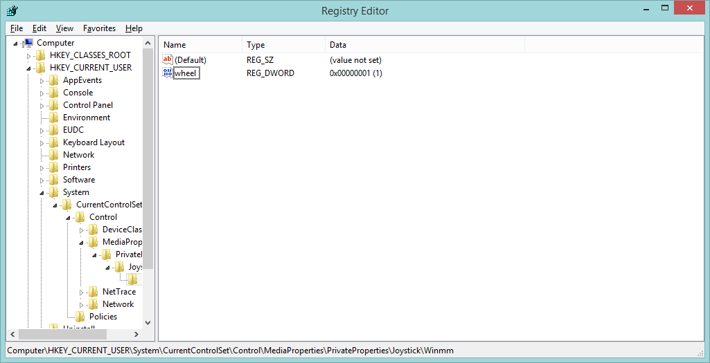 Registry Editor WIndows