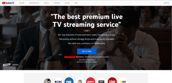 YouTube TV peacock tv alternatives