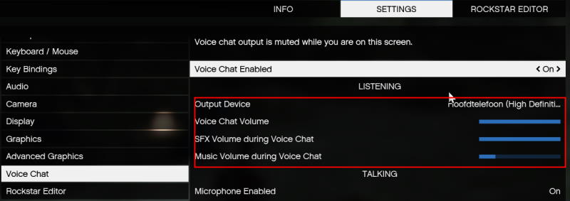 Gta 5 voice chat