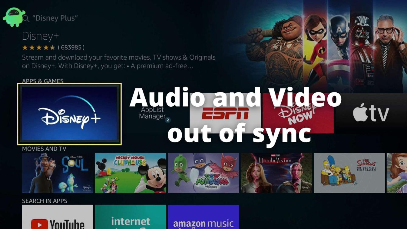 Fix: Disney Plus Audio and Video is Out of Sync