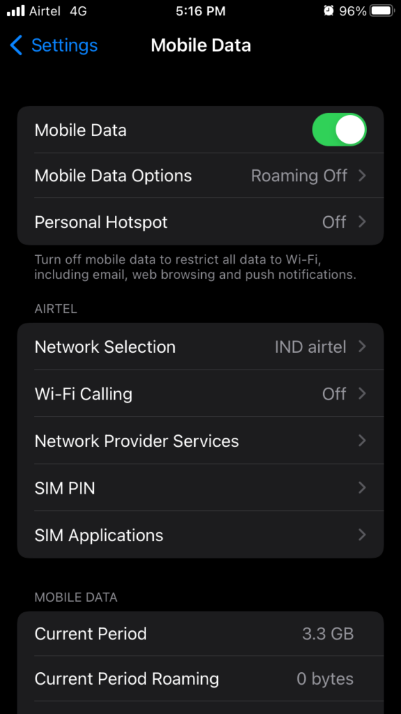 Configure Carrier Settings (3)