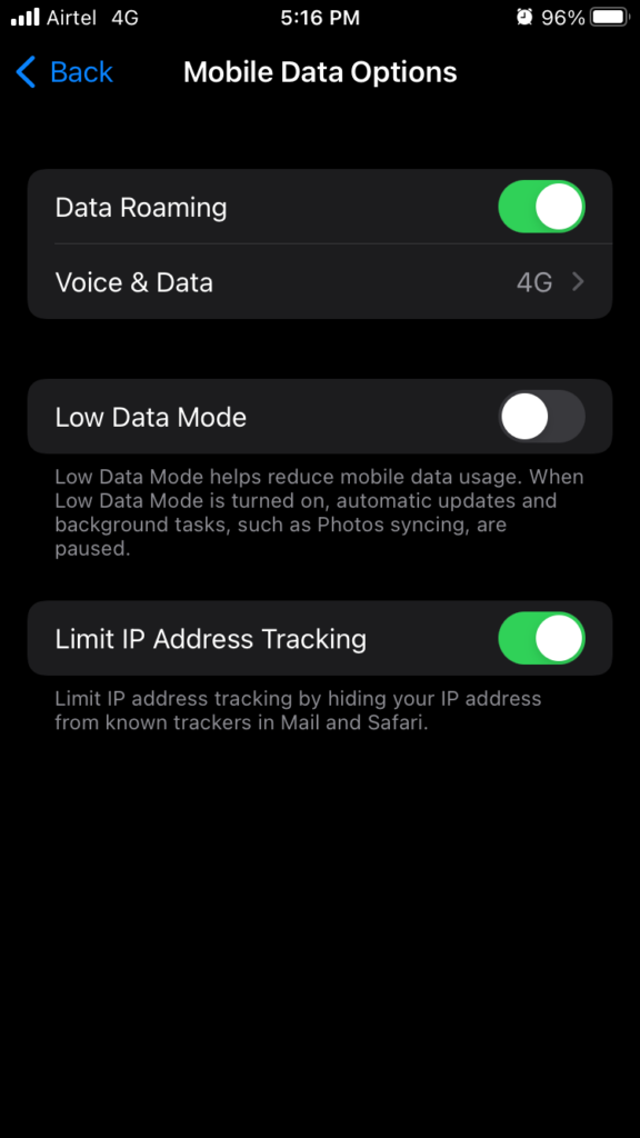 Configure Carrier Settings (5)