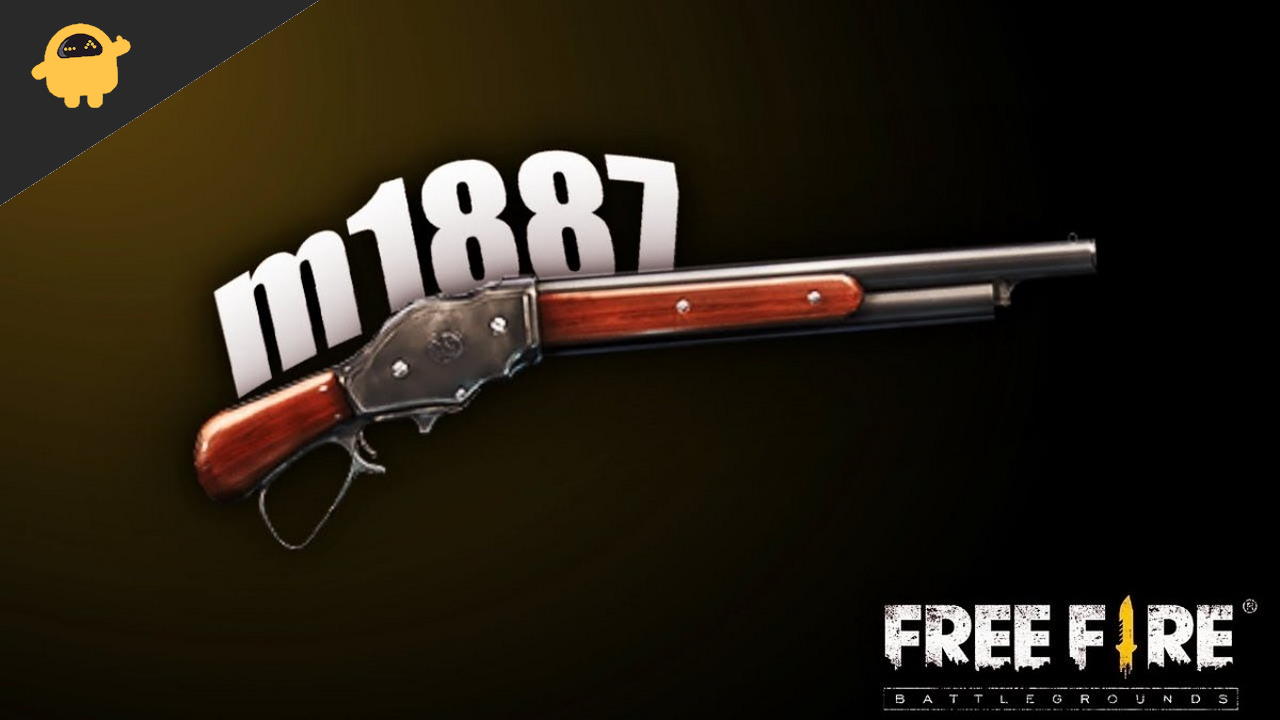 free fire all m1887 gun skin
