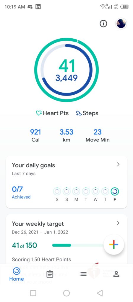 Google Fit App