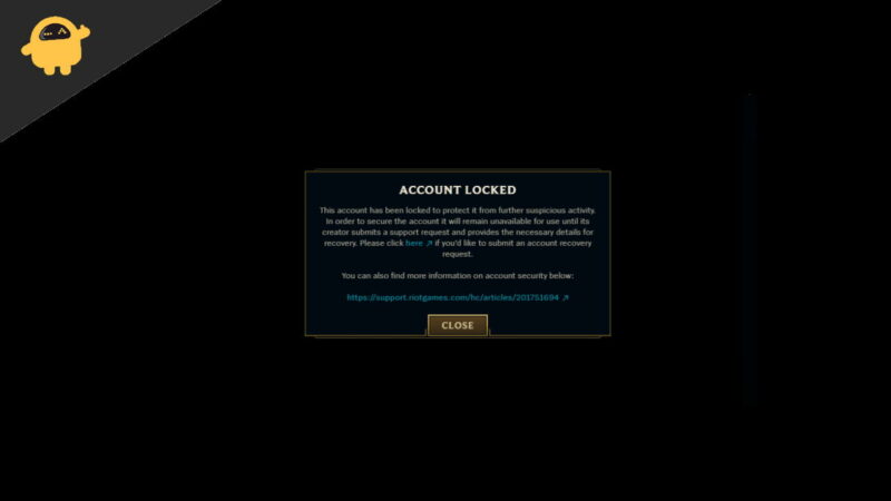 League of Legends Account Suspended, How To Fix It
