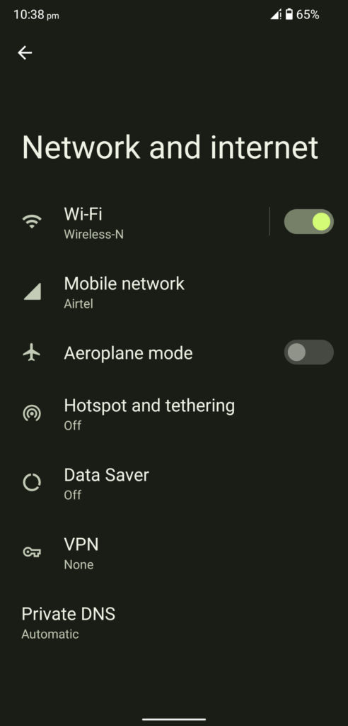 Metered Network in Android Device (3)