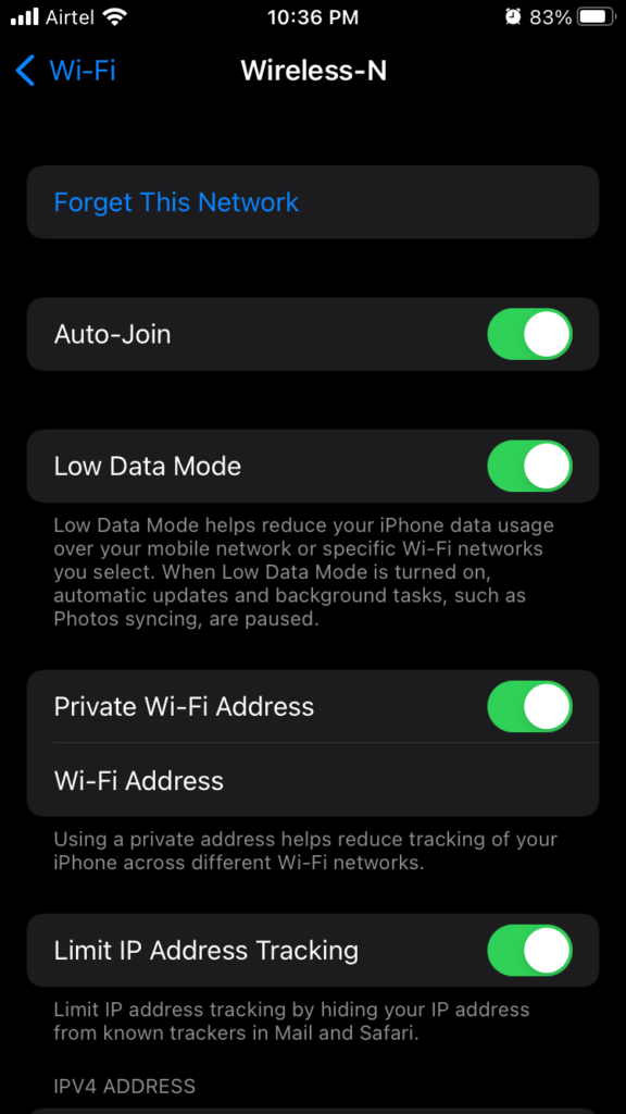 Metered Network in iOS Device (4)