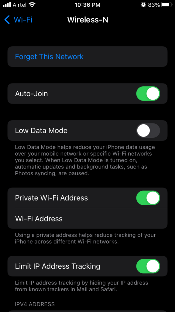 Metered Network in iOS Device (5)