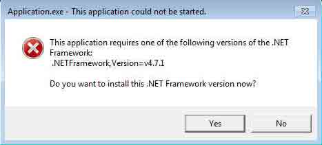 Install the Latest Microsoft .NET Framework
