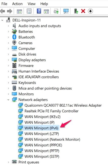 wan miniport ipv6 driver download wan miniport ipv6 driver download