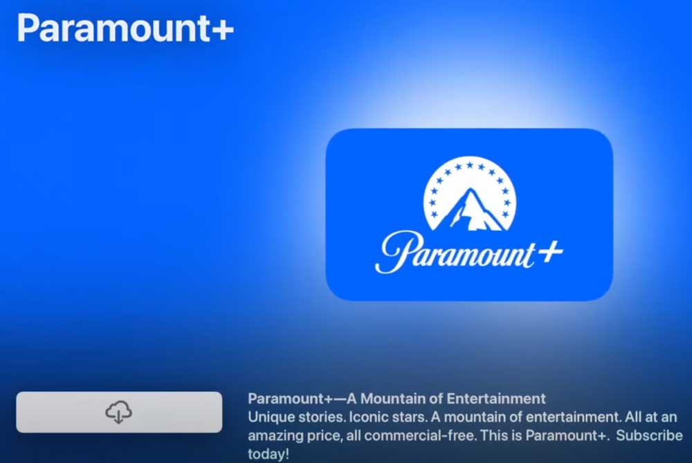 Paramount App Apple TV