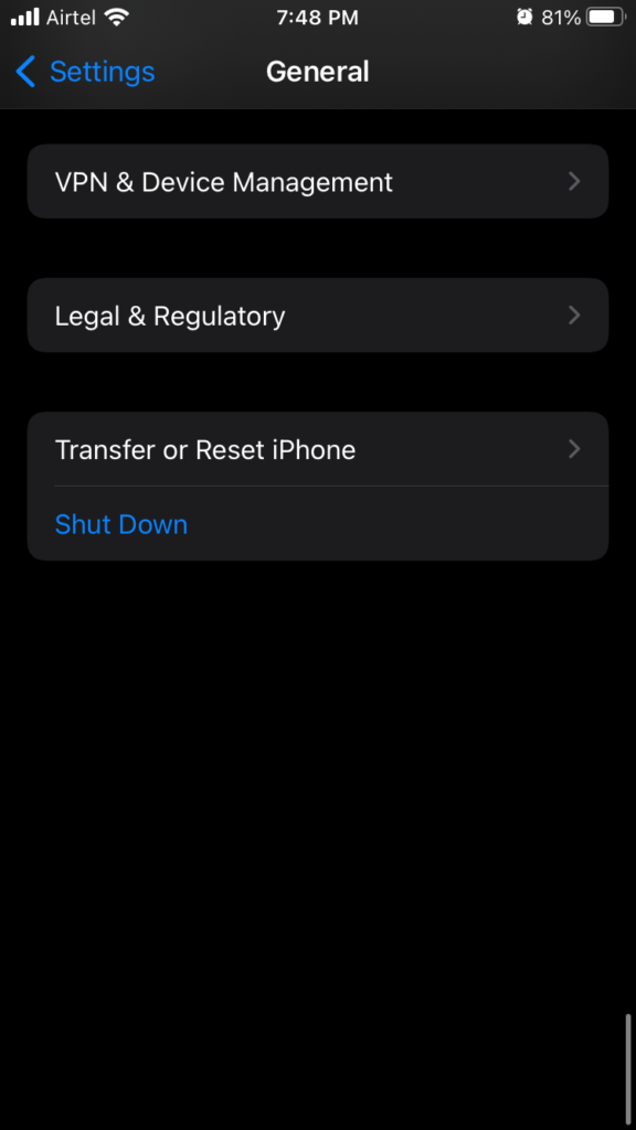 Reset iPhone 13 (3)