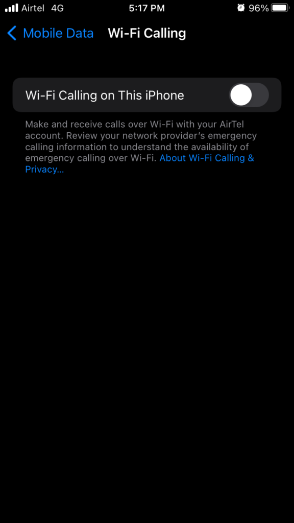 Turn On Wi-Fi Calling (4)