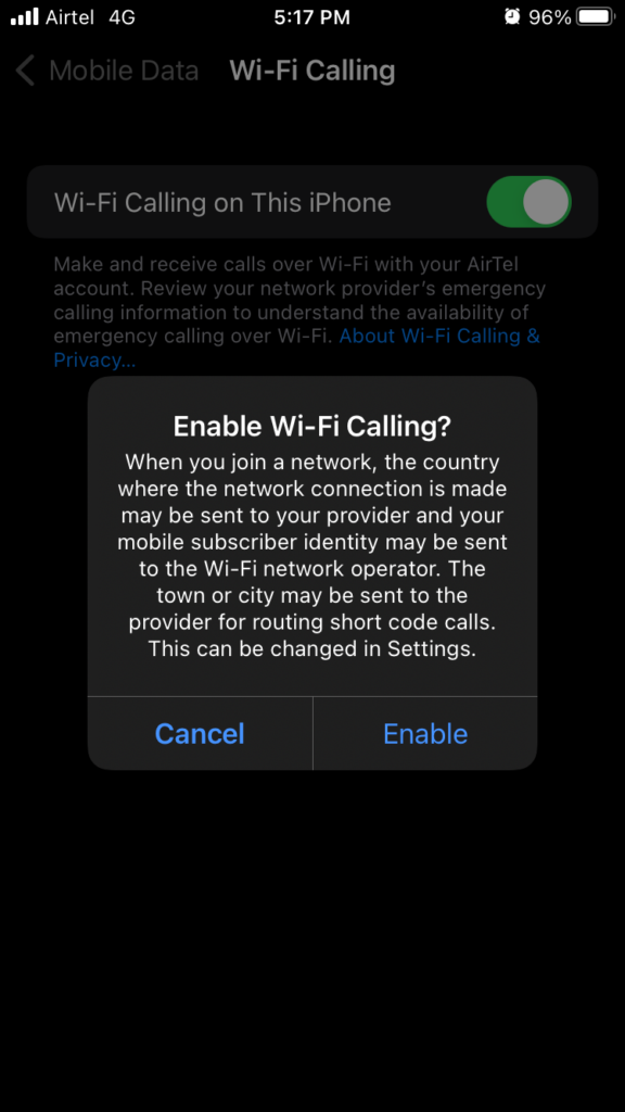 Turn On Wi-Fi Calling (5)