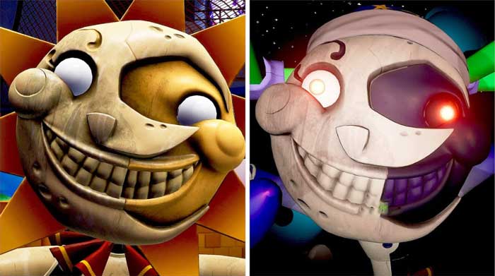 Cartelado Five Nights at Freddy's Security Breach C/5 personagens