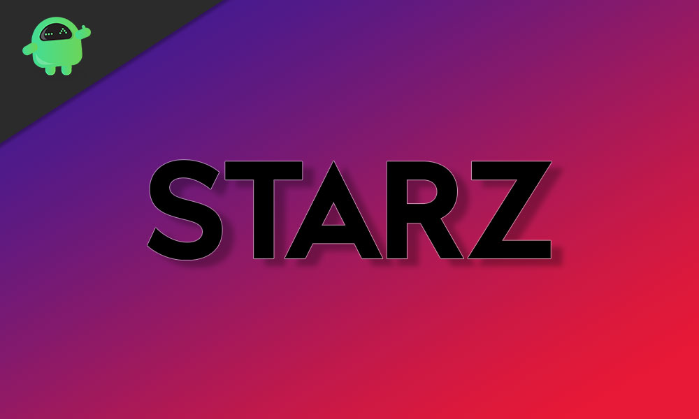 Starz black screen