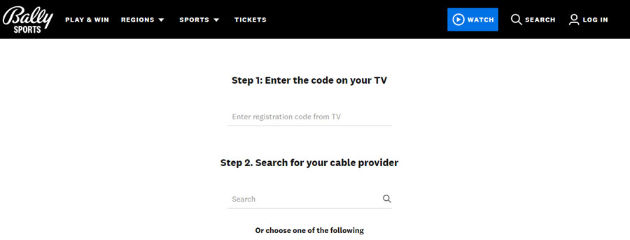 How To Activate Bally Sports On Roku