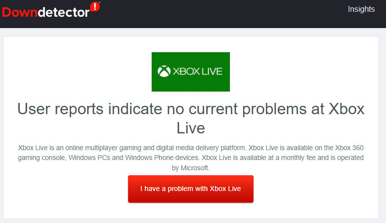 Check The Xbox Server Status