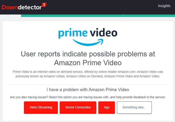 Check Prime Video Servers