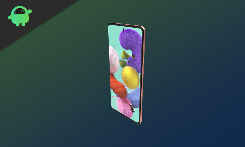 samsung galaxy a51 screen not working