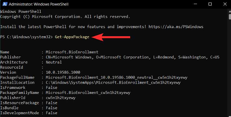 Use The PowerShell