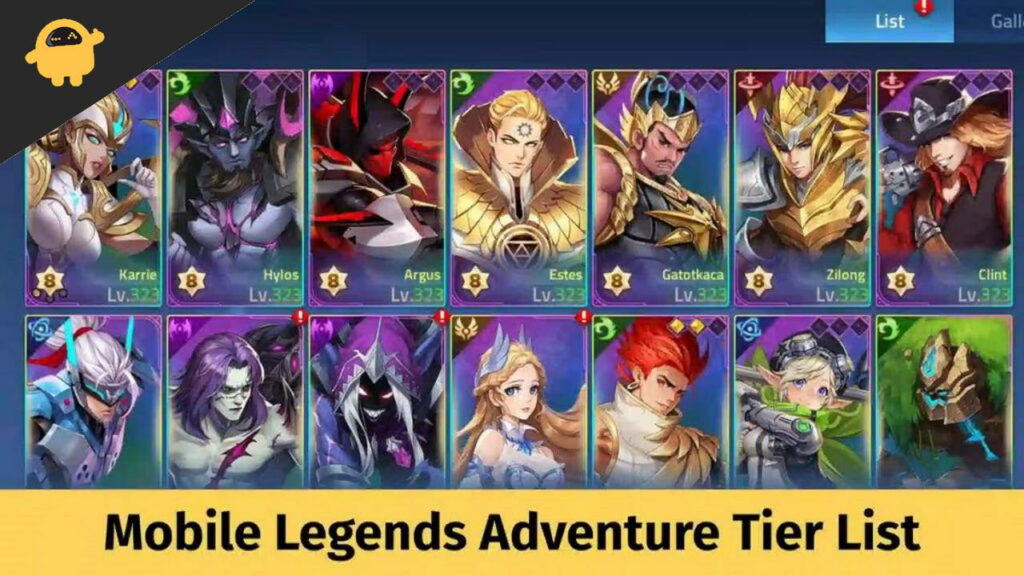 Mobile Legends Adventure Tier List And Reroll Guide Pocket Tactics
