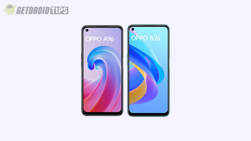 Oppo A96 and A76