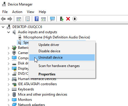 Update The Audio Driver