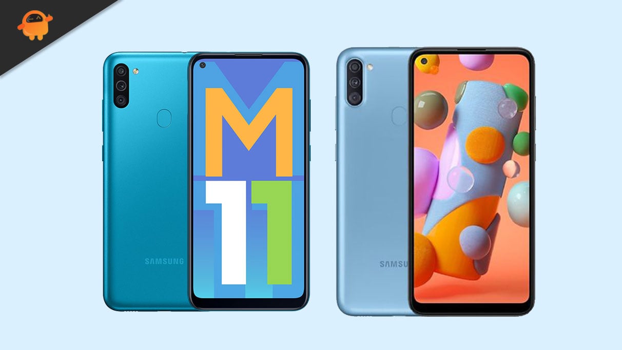 Samsung A11 and M11