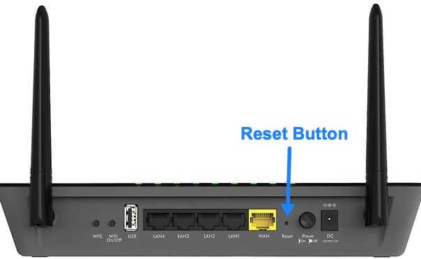 Reset Your Router