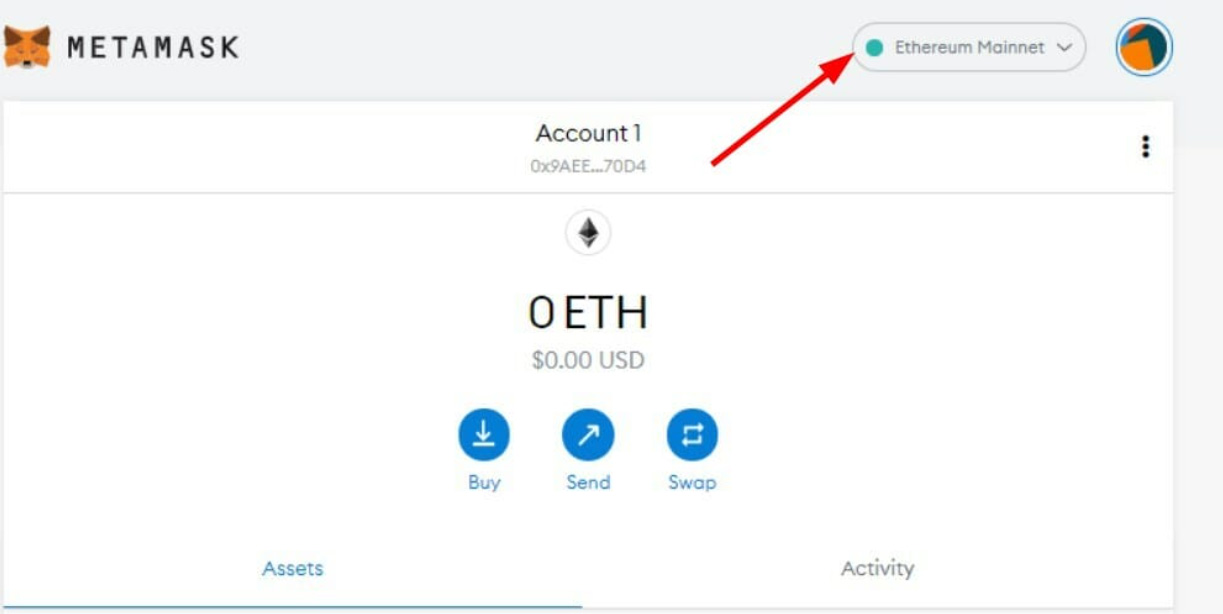 metamask not connecting to ethereum network