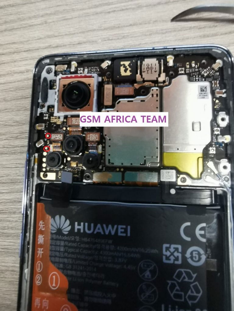 Huawei Nova 9 NAM-LX9 Testpoint, Bypass FRP and Huawei ID