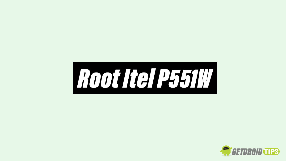Root Itel P551W