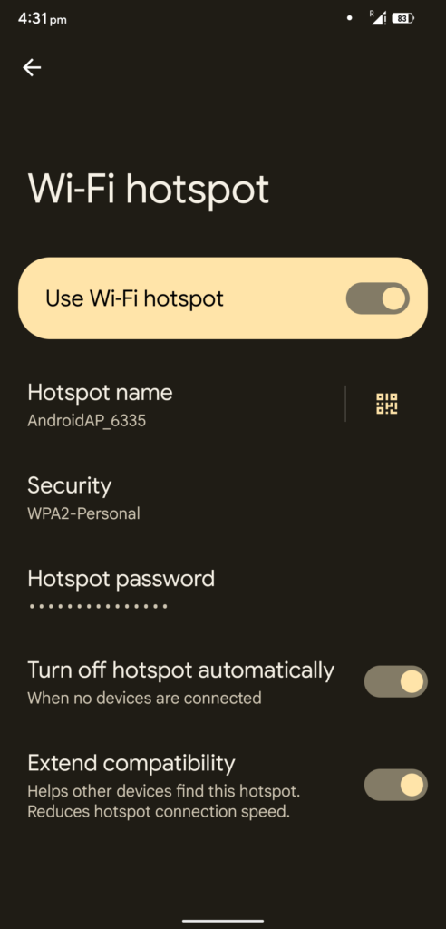 Setup Mobile Hotspot (6)