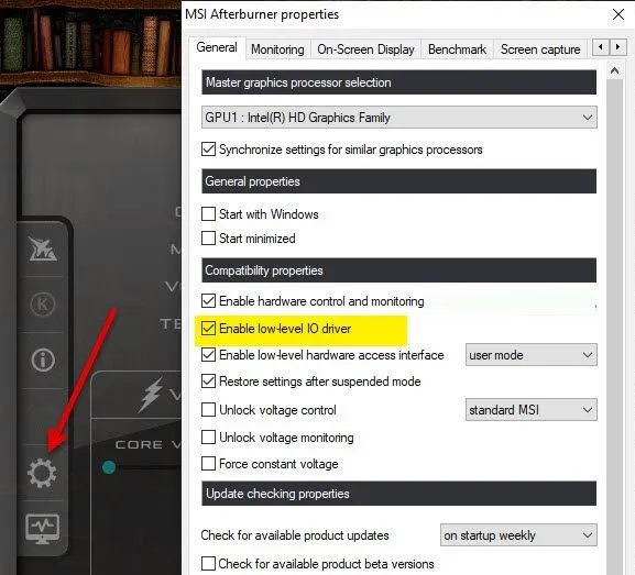 How to Fix MSI Afterburner Not Detecting GPU on Windows 11