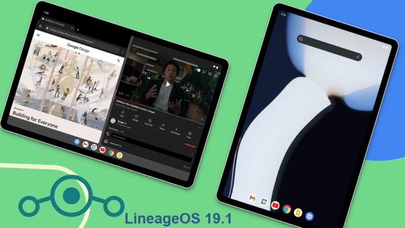 Download LineageOS 19.1 GSI for Any Treble Supported device