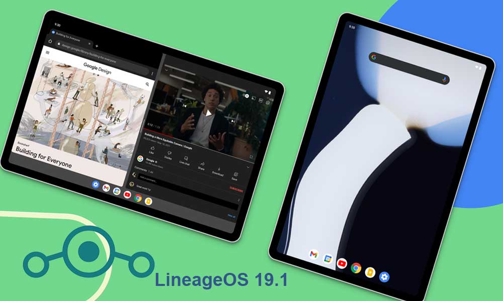 Download LineageOS 19.1 GSI for Any Treble Supported device