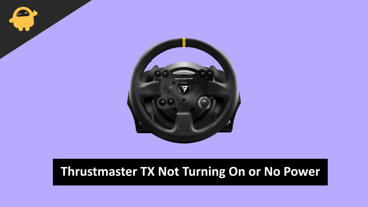 Thrustmaster TX Not Turning On or No Power, How to Fix