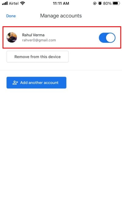 Fix Gmail Promotions and Social No Connection error in iPhone