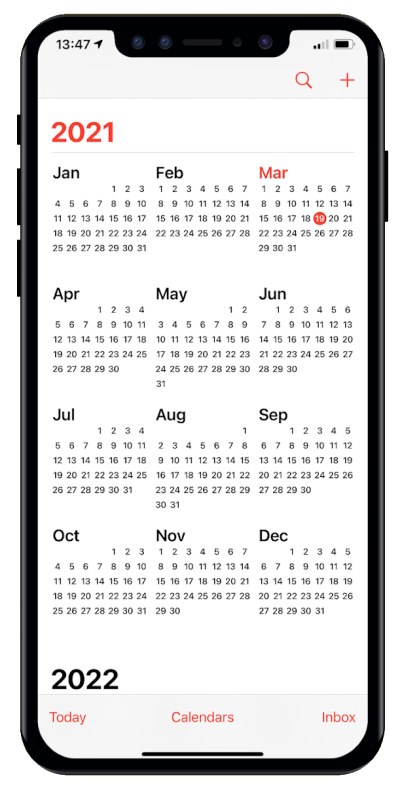 iOS 16 Calender App for Android