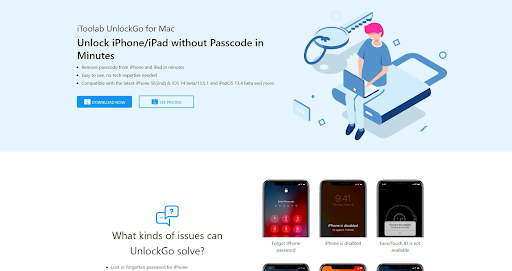 How to Unlock iPhone Without Passcode Using iToolab UnlockGo