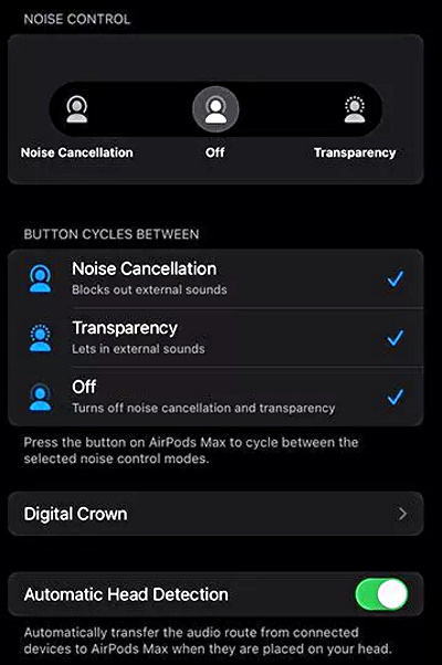 urn off automatic ear detection on Powerbeats