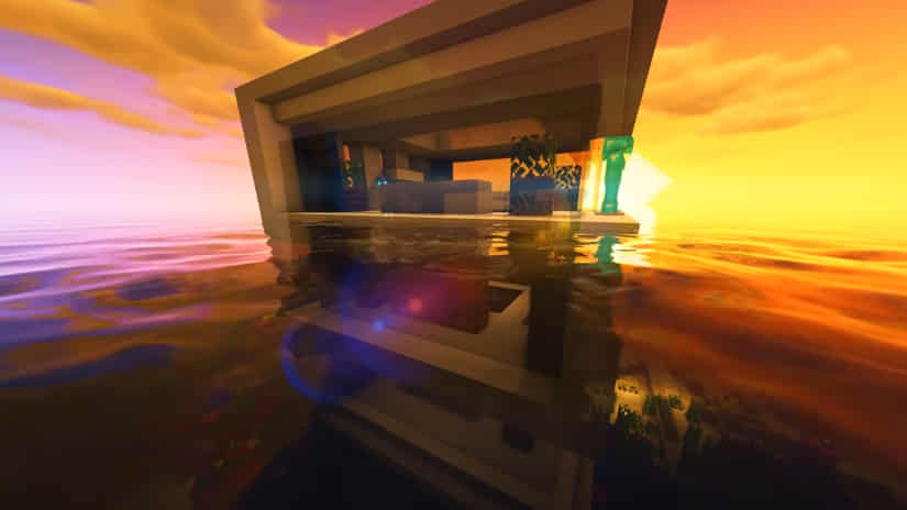 Underwater Modern House