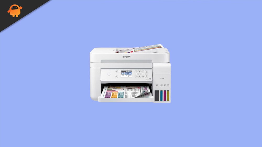 Epson ET-3760 Printer Not Printing Color, How To Fix