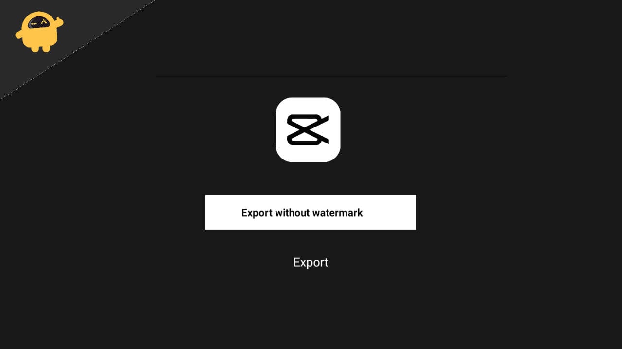 How to Remove CapCut Watermark in Video Ending or Template